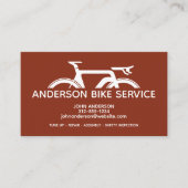 Instandhaltung von Fahrrädern Gecoacht Visitenkarte (Vorderseite)