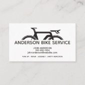 Instandhaltung von Fahrrädern Gecoacht Visitenkarte (Vorderseite)