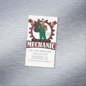 Instandhaltung von Motoren für die Reparatur von K Magnetische Visitenkarte (Beispiel)