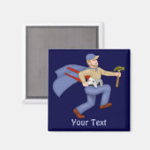 Instandhaltungsmann Magnet (Vorderseite/Rückseite)