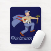 Instandhaltungsmann Mousepad (Mit Mouse)