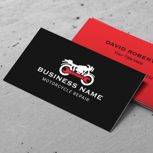 Instandhaltungsservice für Krafträder Beruflich Visitenkarte
