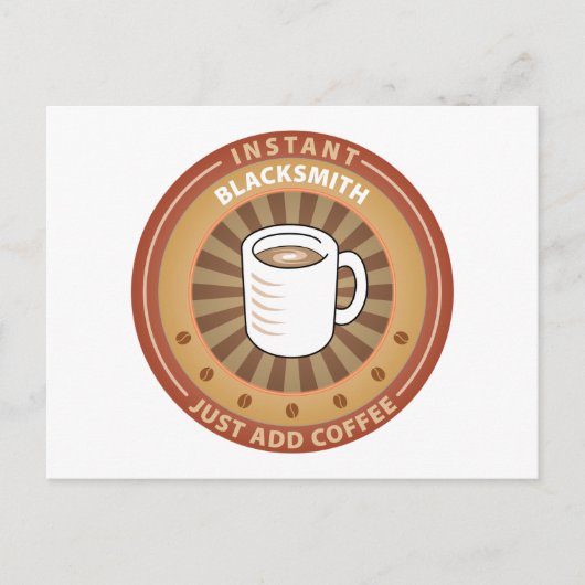 Instant Blacksmith Postkarte (Vorderseite)