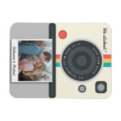 Instant Camera Couple-Foto Datum Position einzigar Magnet (Horizontal)