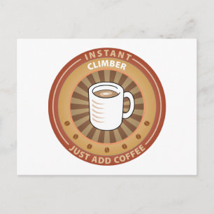 Instant Climber Postkarte