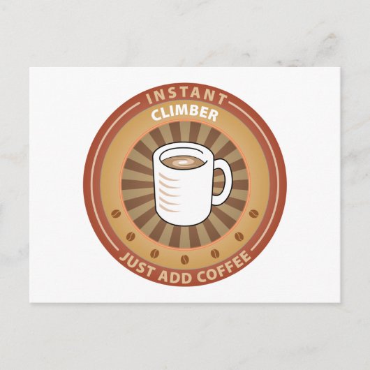 Instant Climber Postkarte (Vorderseite)