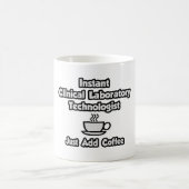 Instant Clinical Labrador Tech .. Fügen Sie Kaffee Kaffeetasse (Mittel)