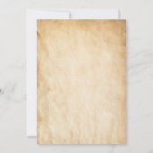 Instant-Download der Pirate-Aufforderung Einladung (Rückseite)