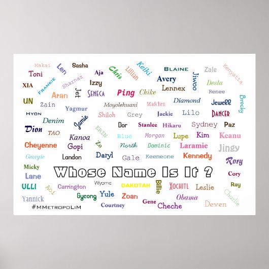 INSTANT DOWNLOAD /wallART/ MMETROPOLIM Poster (Vorne)