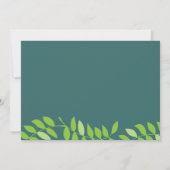 Instant-Editable Baby Aqeeqah Einladungskarte Einladung (Rückseite)