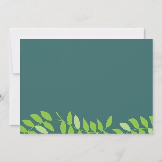 Instant-Editable Baby Aqeeqah Einladungskarte Einladung (Rückseite)