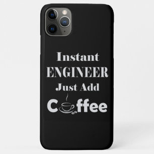 Instant Engineer einfach Kaffee hinzufügen Case-Mate iPhone Hülle