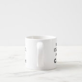 Instant Engineer einfach Kaffee hinzufügen Espressotasse (Rückseite)
