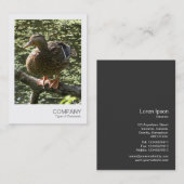 Instant Foto 010 - Happy Duck Visitenkarte (Vorne/Hinten)