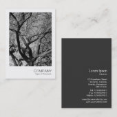 Instant Foto 013 - Zweige Visitenkarte (Vorne/Hinten)