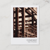 Instant Foto 015 - Stahlrahmenbau Visitenkarte (Vorderseite)