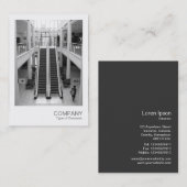 Instant Foto 024 - Escalatoren Visitenkarte (Vorne/Hinten)