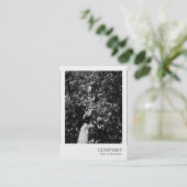 Instant Foto 025 - Flugzeug Tree Visitenkarte (Stehend Vorderseite)