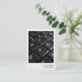 Instant Foto 026 - Tastatur Visitenkarte (Stehend Vorderseite)