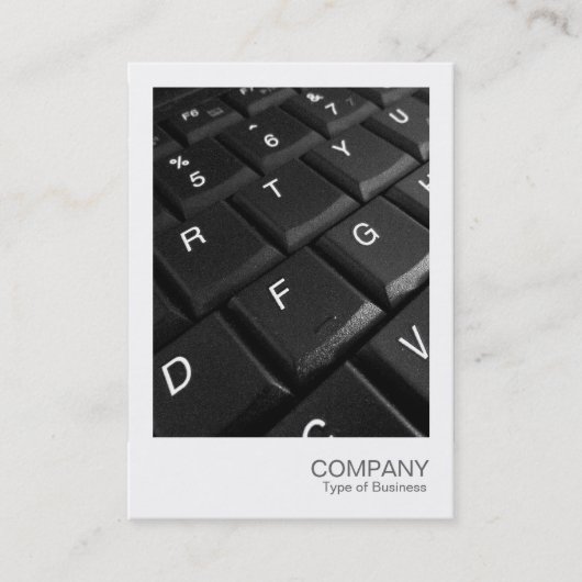Instant Foto 026 - Tastatur Visitenkarte (Vorderseite)