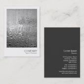 Instant Foto 028 - Cooles Wasser Visitenkarte (Vorne/Hinten)