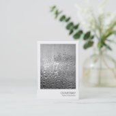 Instant Foto 028 - Cooles Wasser Visitenkarte (Stehend Vorderseite)