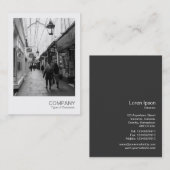 Instant Foto 02 - Einkaufspassage Visitenkarte (Vorne/Hinten)