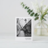 Instant Foto 02 - Einkaufspassage Visitenkarte (Stehend Vorderseite)