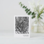 Instant Foto 037 - Magnolia Branches Visitenkarte (Stehend Vorderseite)