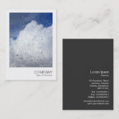 Instant Foto 04 - April Duschen Visitenkarte (Vorne/Hinten)