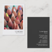 Instant Foto 052 - Farbstifte Visitenkarte (Vorne/Hinten)