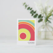 Instant Foto 060 - Farbkreis 01 Visitenkarte (Stehend Vorderseite)
