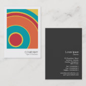 Instant Foto 064 - Farbkreis 05 Visitenkarte (Vorne/Hinten)