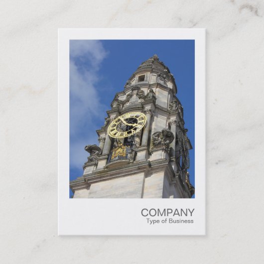 Instant Foto 069 - Uhrturm Visitenkarte (Vorderseite)