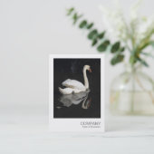 Instant Foto 074 - Swan Visitenkarte (Stehend Vorderseite)