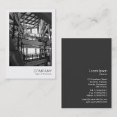 Instant Foto 080 - Moderne Räume Visitenkarte (Vorne/Hinten)