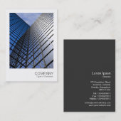 Instant Foto 081 - Reflektiver Office-Block Visitenkarte (Vorne/Hinten)