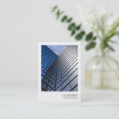 Instant Foto 081 - Reflektiver Office-Block Visitenkarte (Stehend Vorderseite)