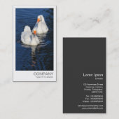 Instant Foto - Emden Gänse Visitenkarte (Vorne/Hinten)