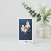 Instant Foto - Emden Gänse Visitenkarte (Stehend Vorderseite)