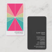 Instant Foto - Farbsegmente 01 Visitenkarte (Vorne/Hinten)