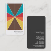 Instant Foto - Farbsegmente 05 Visitenkarte (Vorne/Hinten)