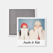 Instant-Foto für Vintages Retro-Programm Magnet (Vorderseite/Rückseite)