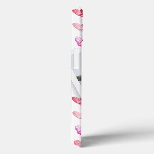 Instant Foto Hearts Monogramm Case-Mate iPhone Hülle (Rückseite / Rechts)