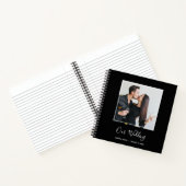 Instant Foto Message Wedding Gästebuch Notizblock (Innenseite)