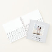 Instant Foto Message Wedding Gästebuch Notizblock (Innenseite)