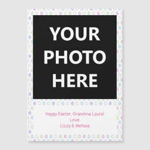 Instant Foto Retro Message Magnet   Ostereier
