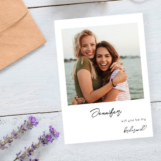 Instant Foto sein mein Vorschlag V2 Handwriting - Einladung