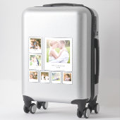 Instant Foto Style Multi Size Square Foto Aufkleber (Koffer)