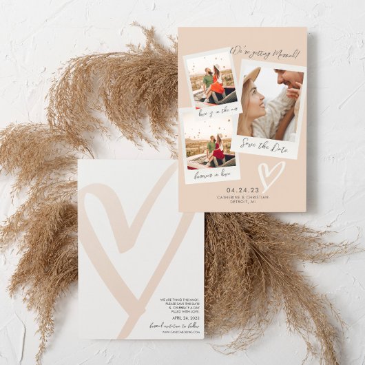 Instant Foto Style Save the Date